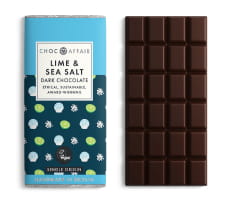 lime&sea salt chocolate bar